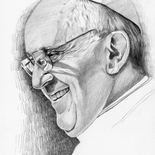 Retrato del Papa Francisco