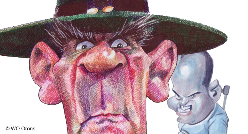 Dibujo de «La Chaqueta&nbsp;metálica»