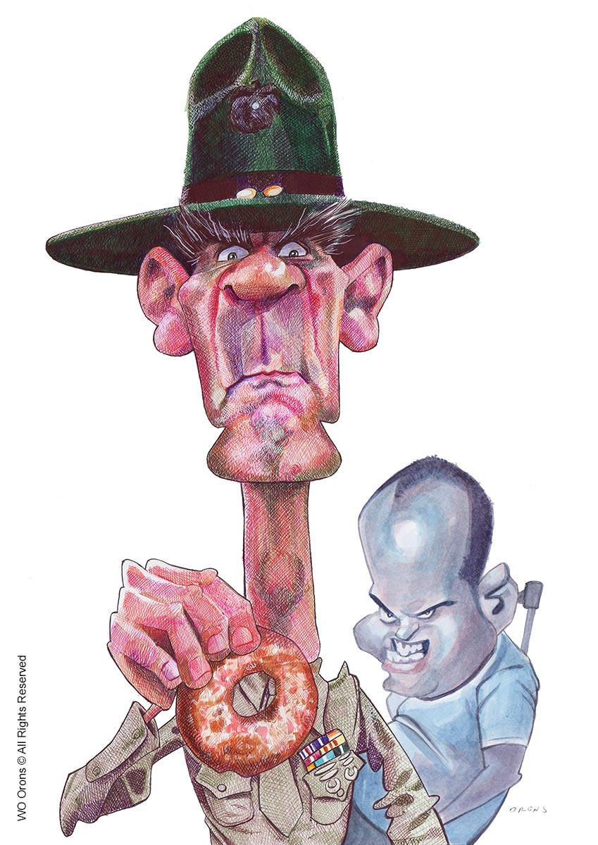 Caricaturas DE Escenas DEL CINE Y LAS SERIES