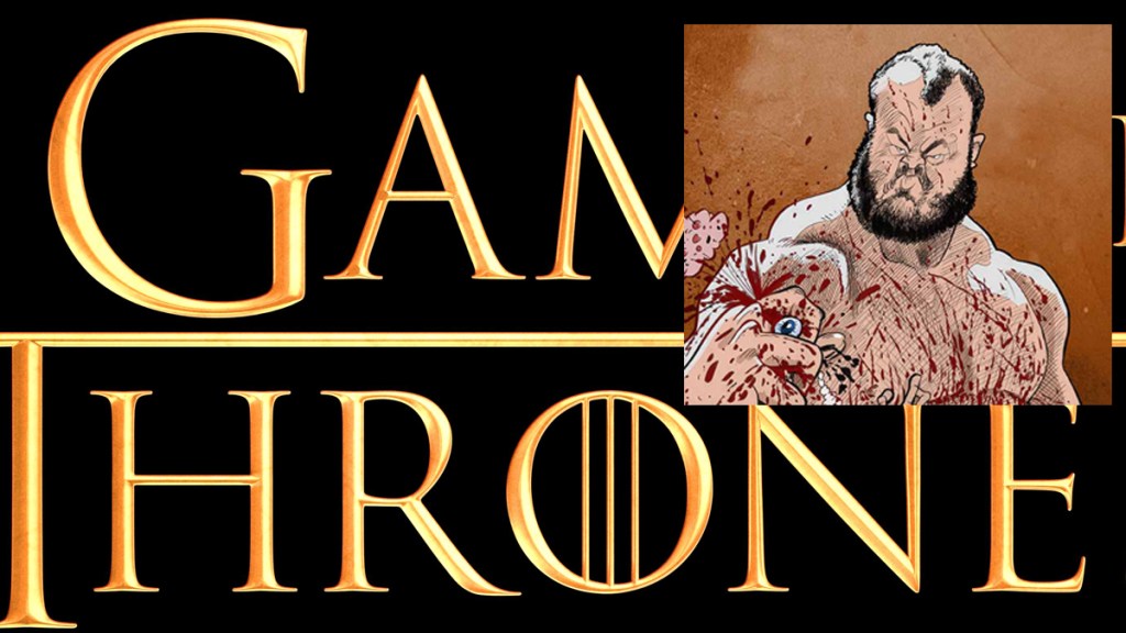 Caricatura de Gragor Clegane – La&nbsp;Montaña