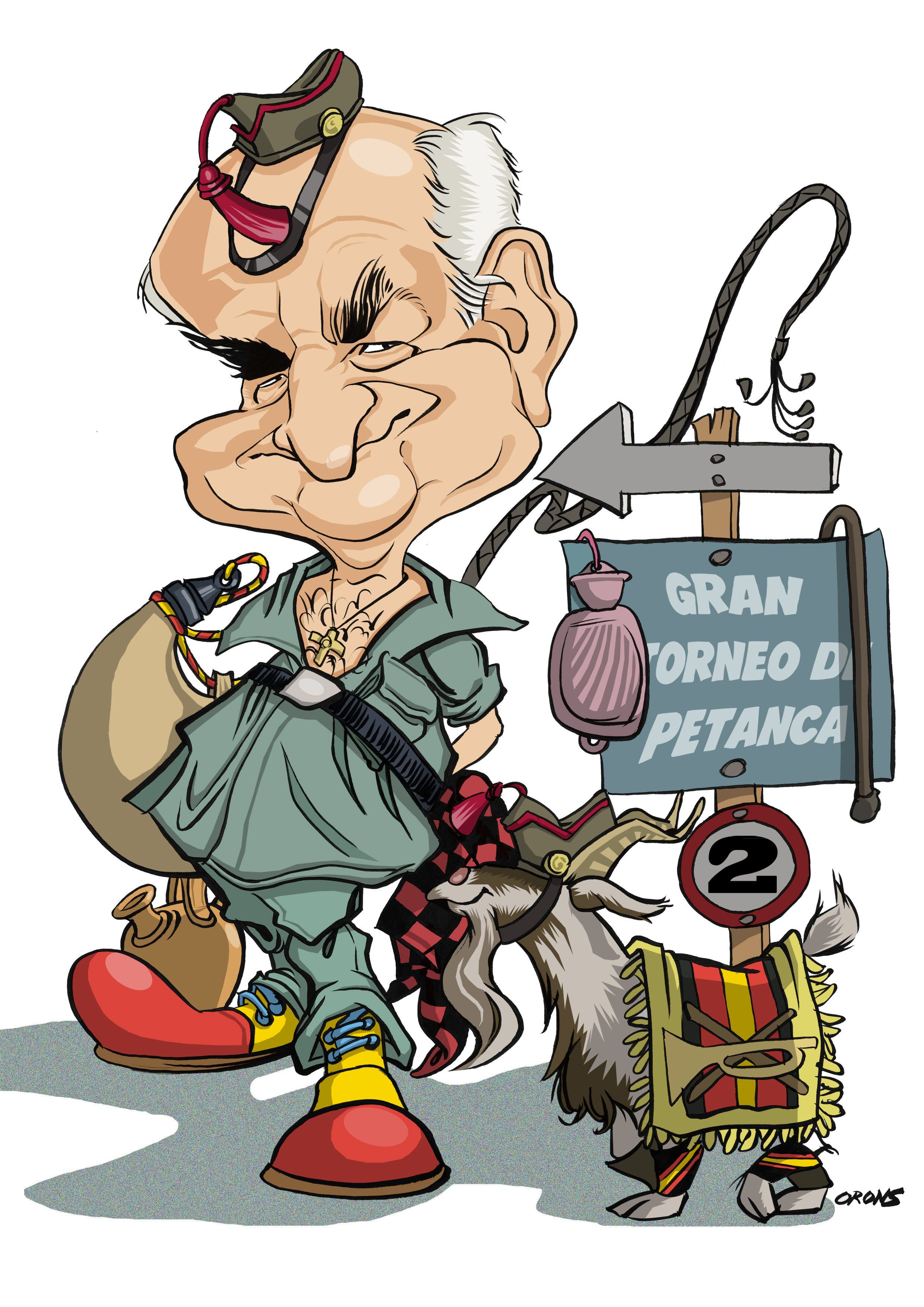 Caricatura por encargo