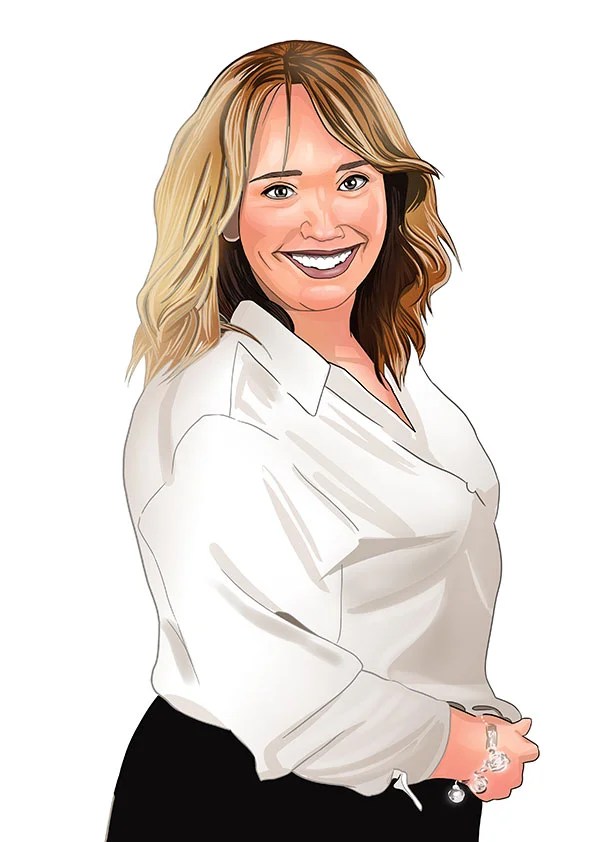 "retrato digital personalizado ilustrado desde fotografías"