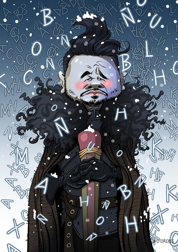 Caricatura de Gabriel Rufián