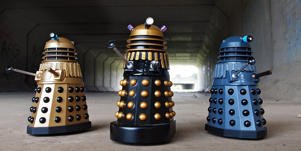 Daleks del Doctor Who.