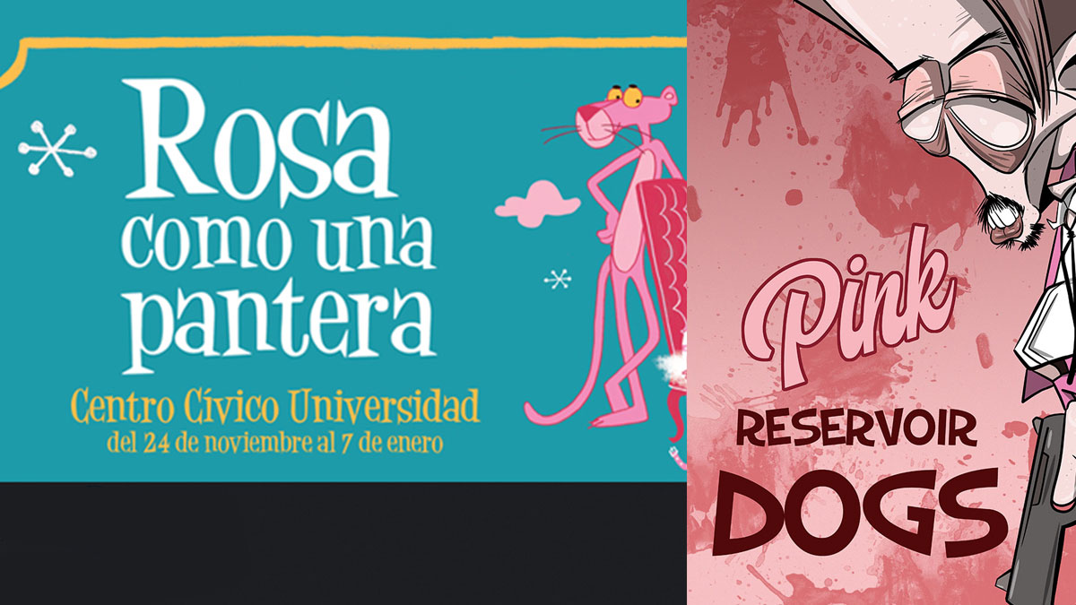 Mi participación en la exposición de homenaje a la Pantera Rosa