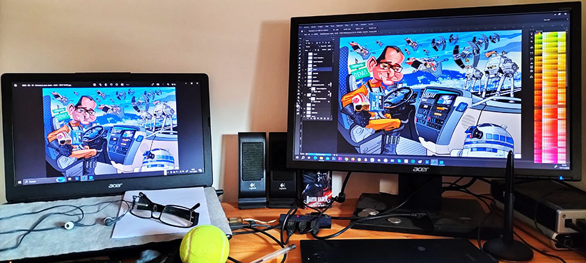 Ser dibujante, Gala, y mil cosas a la&nbsp;vez