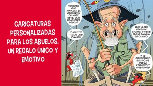Regala Sonrisas: Caricaturas Personalizadas para Abuelos