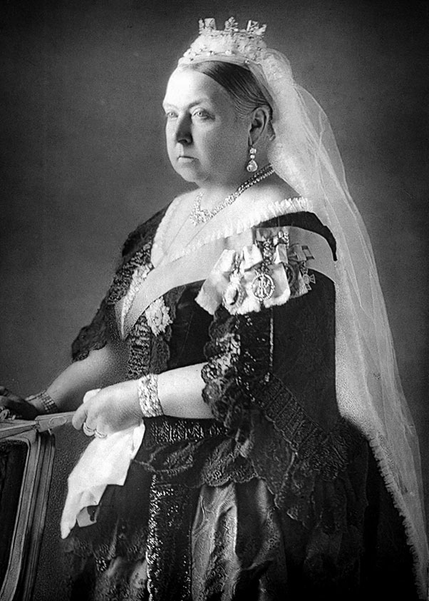 Fotografía de la Reina Victoria