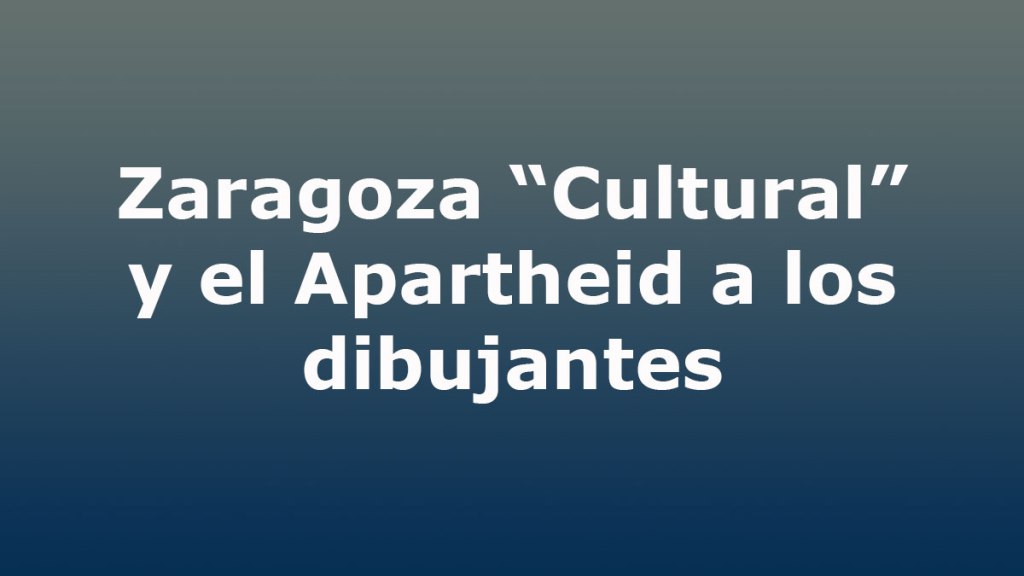 Prohiben las caricaturas en la&nbsp;calle