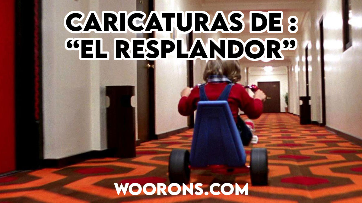 El Resplandor: Caricaturas que Capturan el Horror de un Clásico