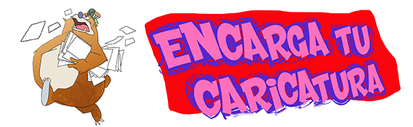 Imagen de un boton para encargar caricaturas