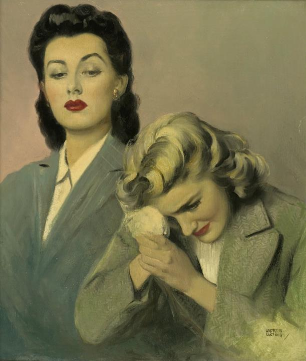 Ilustración de Andrew Loomis para una nota del blog de woorons.com