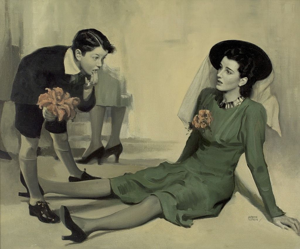 Ilustración de Andrew Loomis para una nota del blog de woorons.com