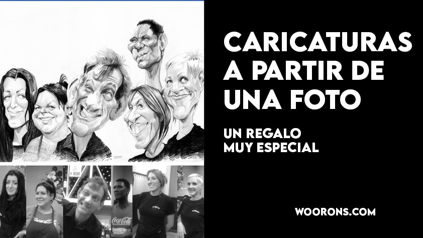 Regalos Originales: Caricaturas por Foto