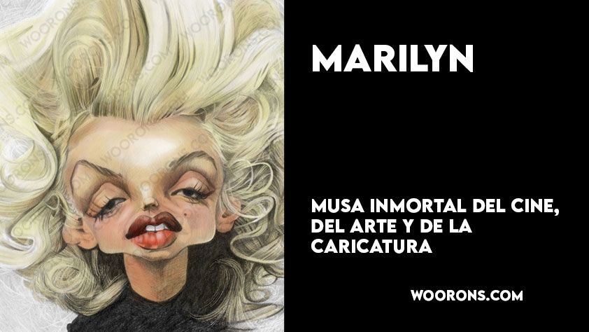 Marilyn Monroe: Biografía completa e ilustrada de un ícono eterno del cine y la caricatura