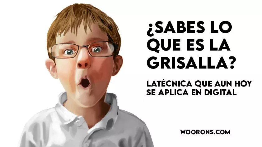 "Niño con gesto de asombro"