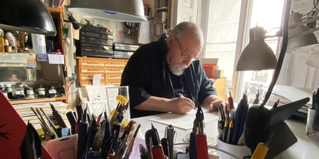 "Carlos Jiménez, dibujante español"