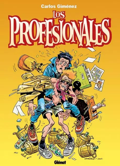 "Los profesionales, comic de Carlos Gimenez"