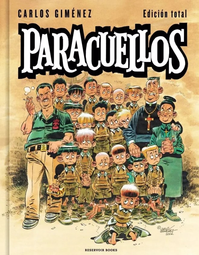 "Portada del comic Paracuellos de Carlos Jimenez"