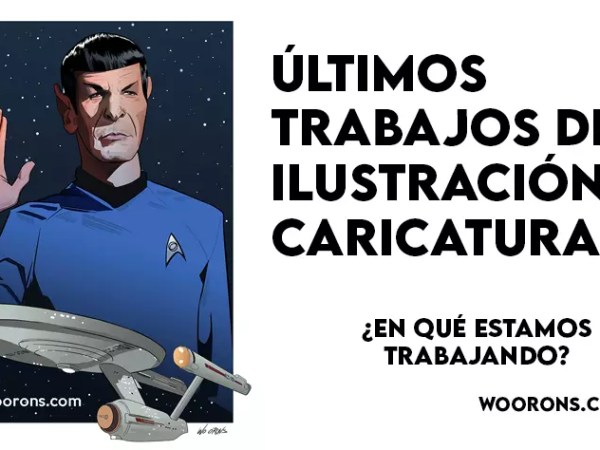 Últimos trabajos de ilustración, caricaturas y fan&nbsp;art