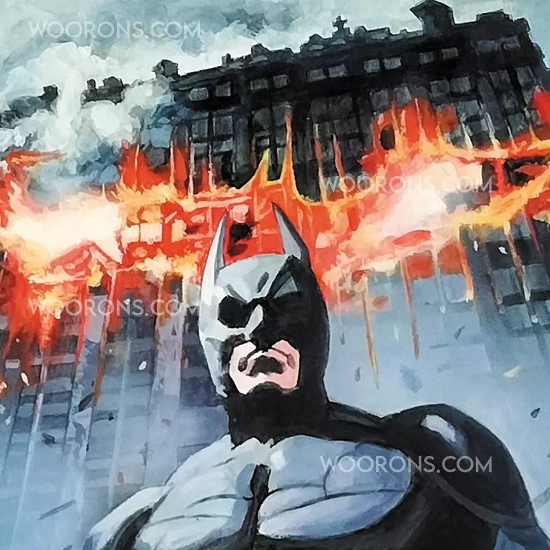 "Ilustración de: Batman"