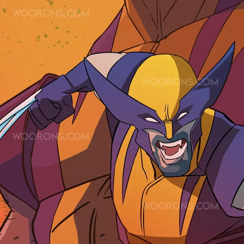 "Ilustración de: Wolverine"