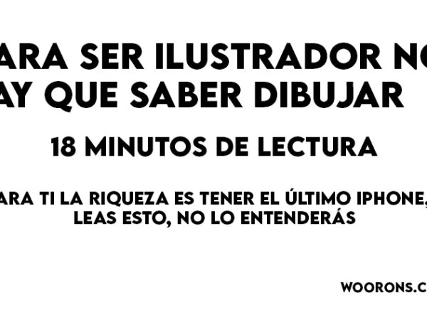 La desaparición del dibujo y las bondades de la&nbsp;ignorancia