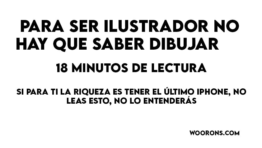 La desaparición del dibujo y las bondades de la&nbsp;ignorancia